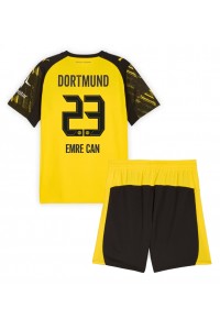 Fotbalové Dres Borussia Dortmund Emre Can #23 Dětské Domácí Oblečení 2025-26 Krátký Rukáv (+ trenýrky)